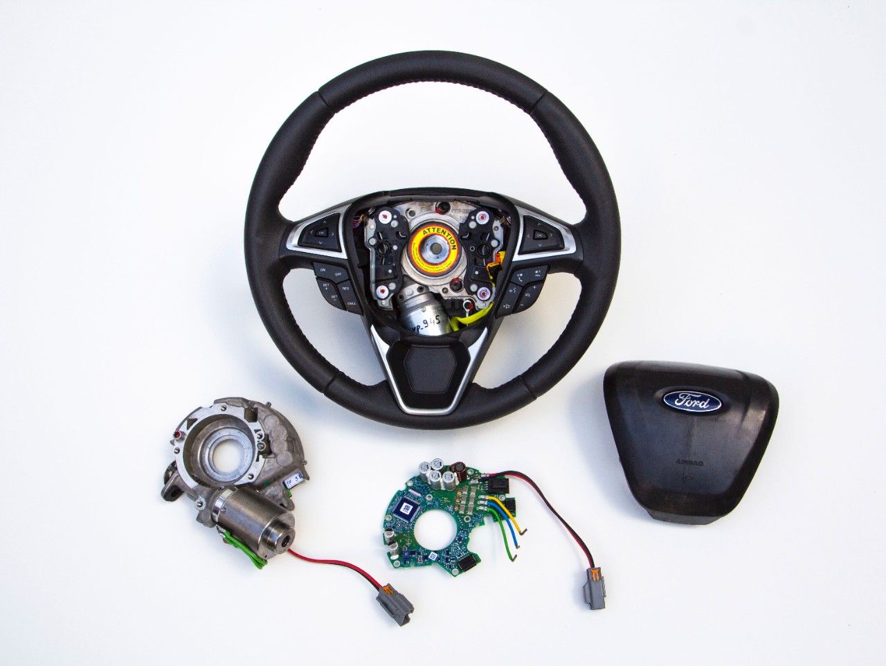 Ford adaptive steering mechanism