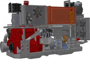 Vantage Power B320 hybrid retrofit power train for London buses