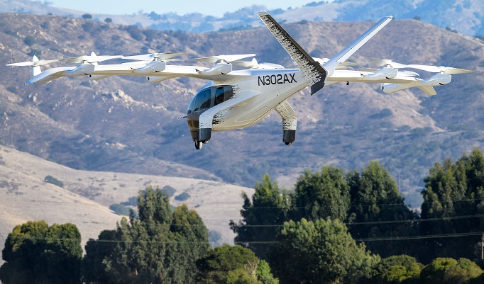 Midnight eVTOL aircraft has successfully advanced through Phase 1 of its flight test programme - Kevin Chang