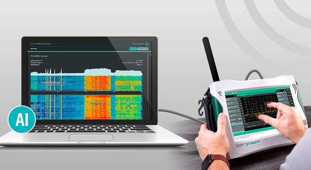 Spectrum analyser uses AI software for spectrum sensing in cellular networks as well as IOT environments
