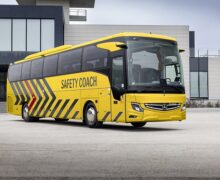 Daimler Safety Coach equipped with Active Brake Assist 6 emergency braking assistant with multi-lane monitoring