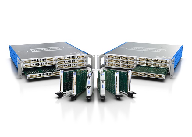 Switched guard modules for low-leakage current measurement