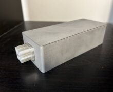 Prototype outer housing for lightweight Lithium-Sulphur aviation battery