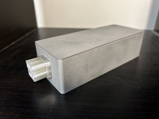 Prototype outer housing for lightweight Lithium-Sulphur aviation battery