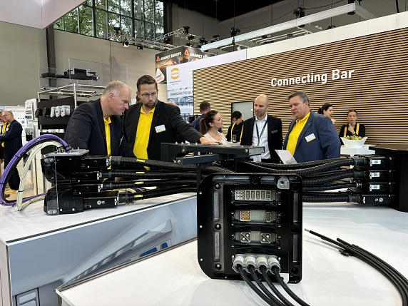 Harting is introducing a range of connection products for future railway engineering users