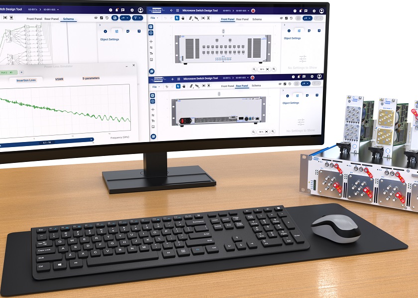 Simulation capability added to microwave switch design tool