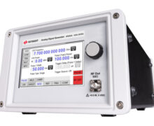 New portable RF and microwave analogue signal generators