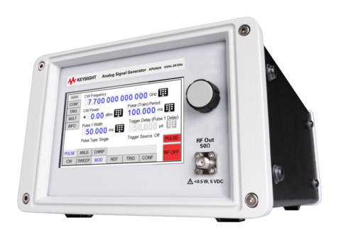 New portable RF and microwave analogue signal generators