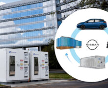 Second-life battery systems help offset building power consumption and extend the use of electric vehicle batteries