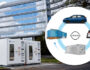 Second-life battery systems help offset building power consumption and extend the use of electric vehicle batteries