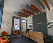 Architectural company makes use of acoustic technology to reduce office reverberation