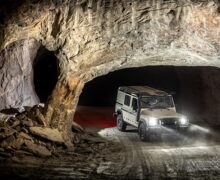 Utility 4x4 vehicle takes to the salt mines to prove its durability in extreme environments