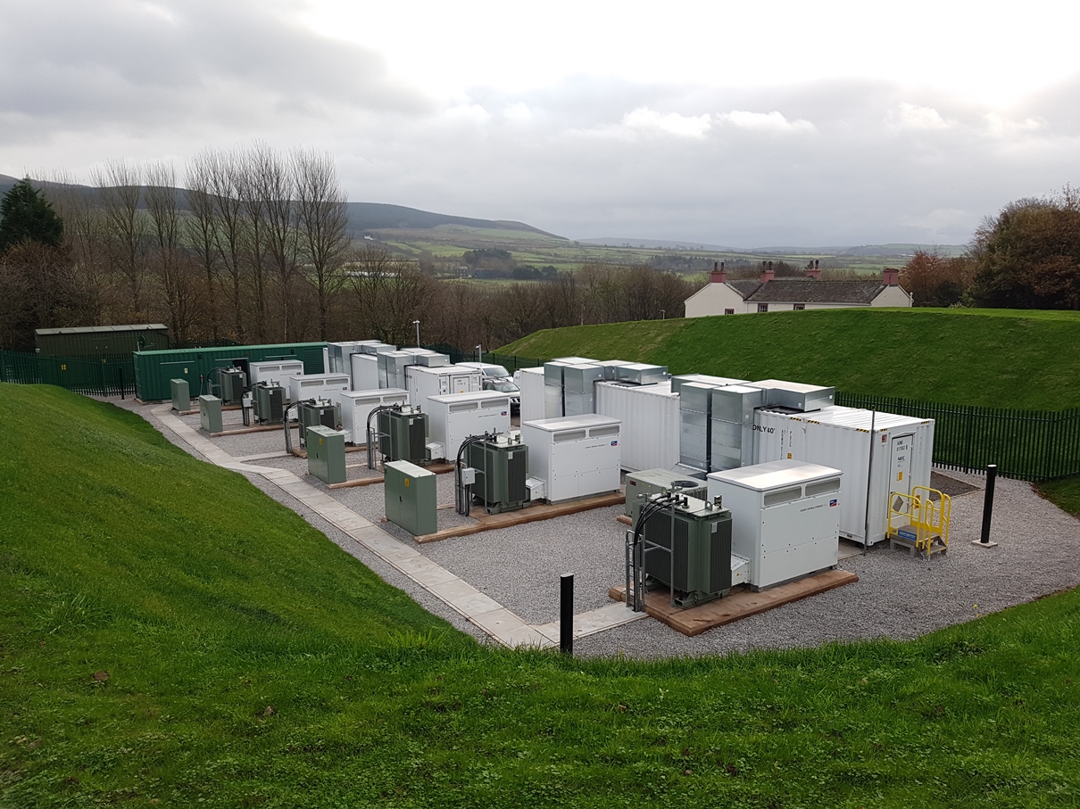 Battery storage stabilises energy supply in Kent and Cumbria